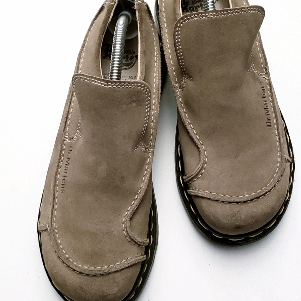 Dr. Martens Slip-On Suede Loafers Shoes